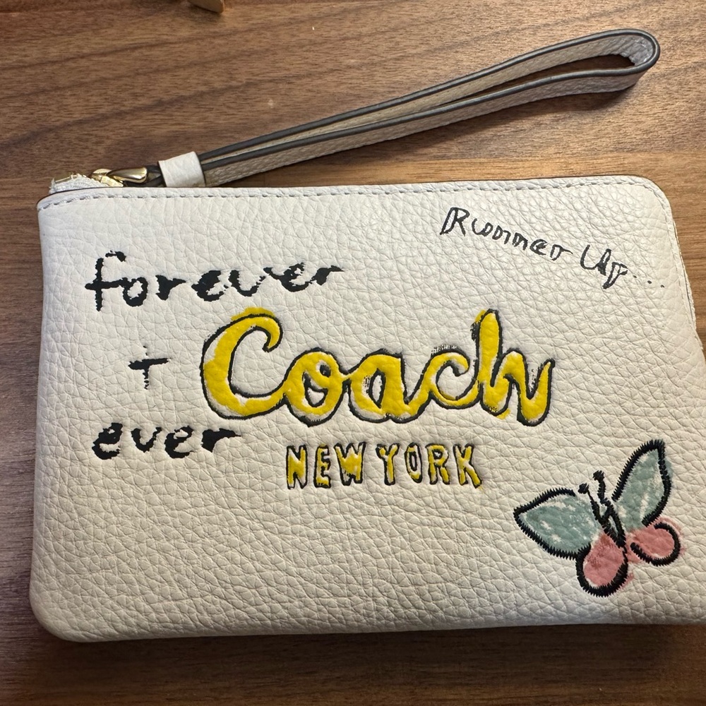 Coach Sketch Wristlet